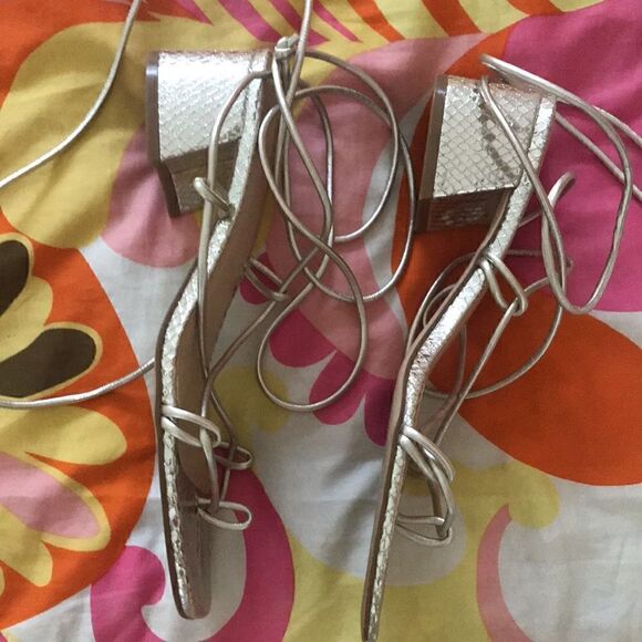 Marc Fisher Jacinda Block Heel Strappy Sandal - Picture 3 of 3